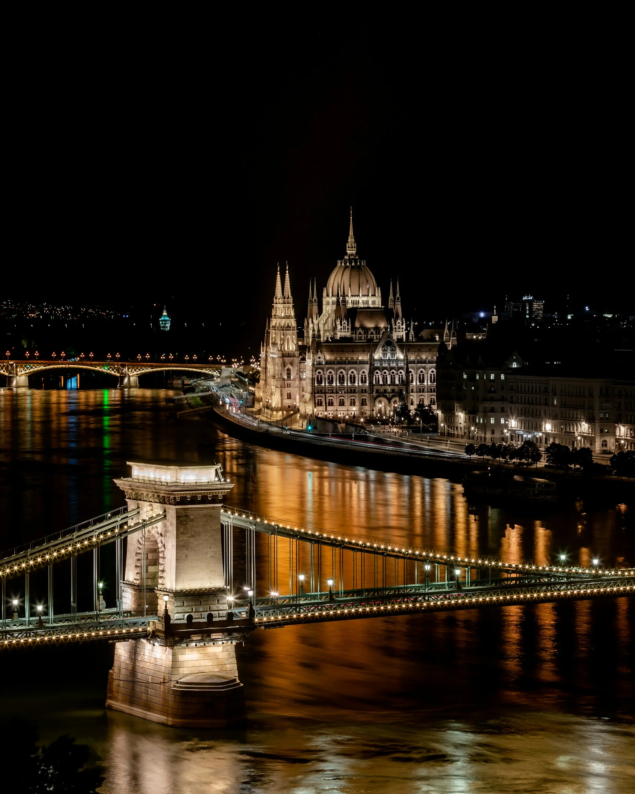 Pont sur le Danube à Budapest