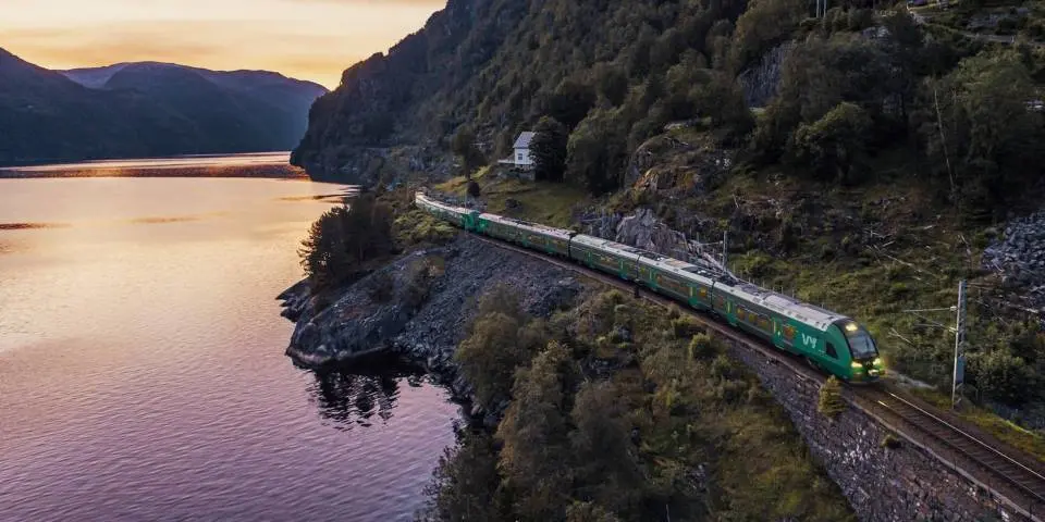 Train Bergensbanen en Norvège